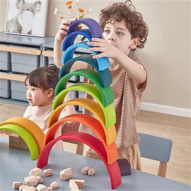 Dúhové stavebné bloky